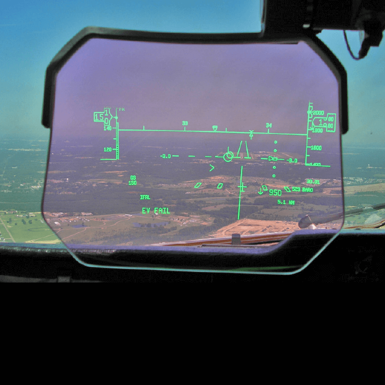 C-130 Digital Heads Up Display