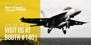Elbit Systems of America to showcase its combat ready and combat proven solutions at Sea-Air-Space 2019
