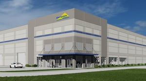 An artist's concept of Elbit Systems of America's new facility to be built in Charleston, South Carolina