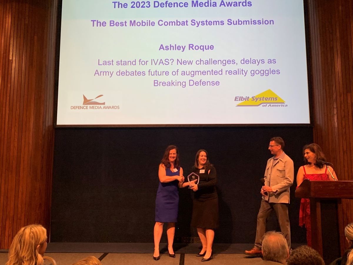 Elbit America celebrates the best of defense journalism at 2023 Defence Media Awards